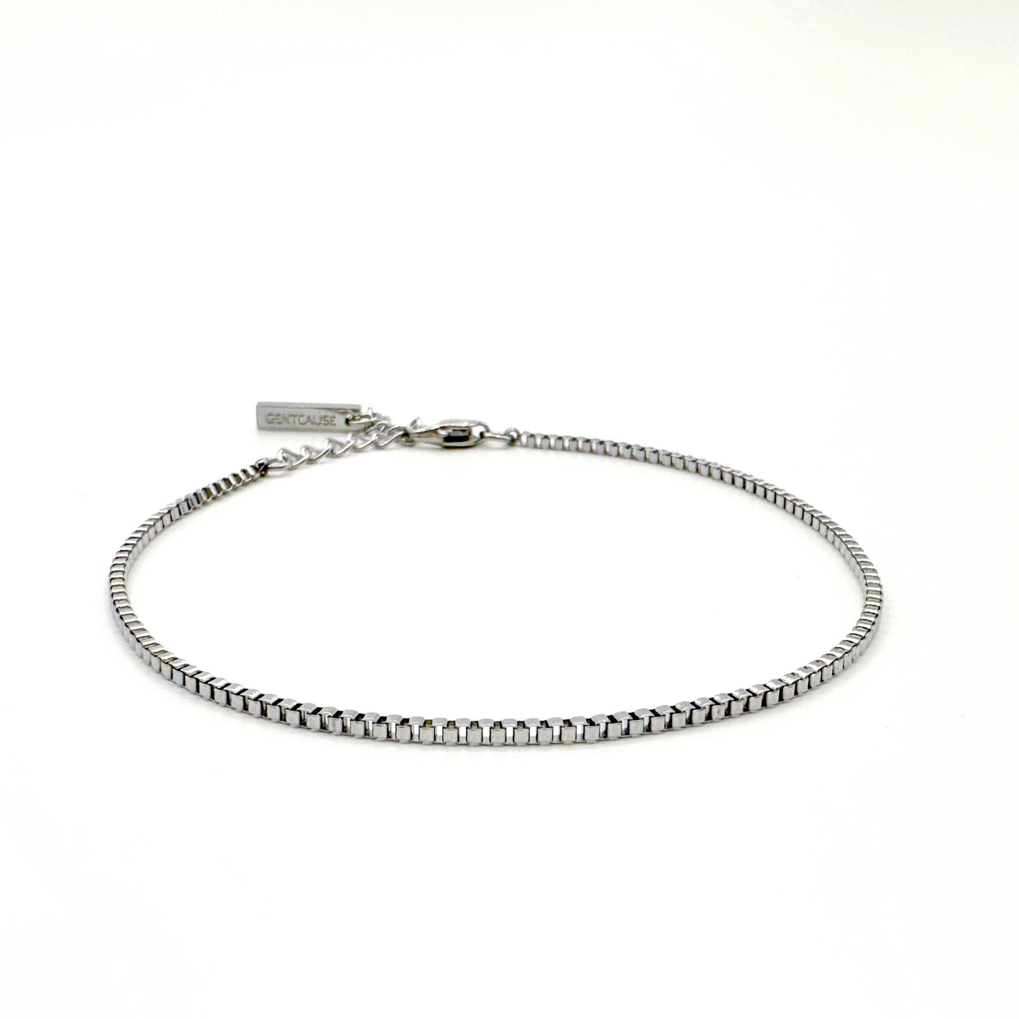 Box Chain Bracelet - Tarnish Free Men Bracelet