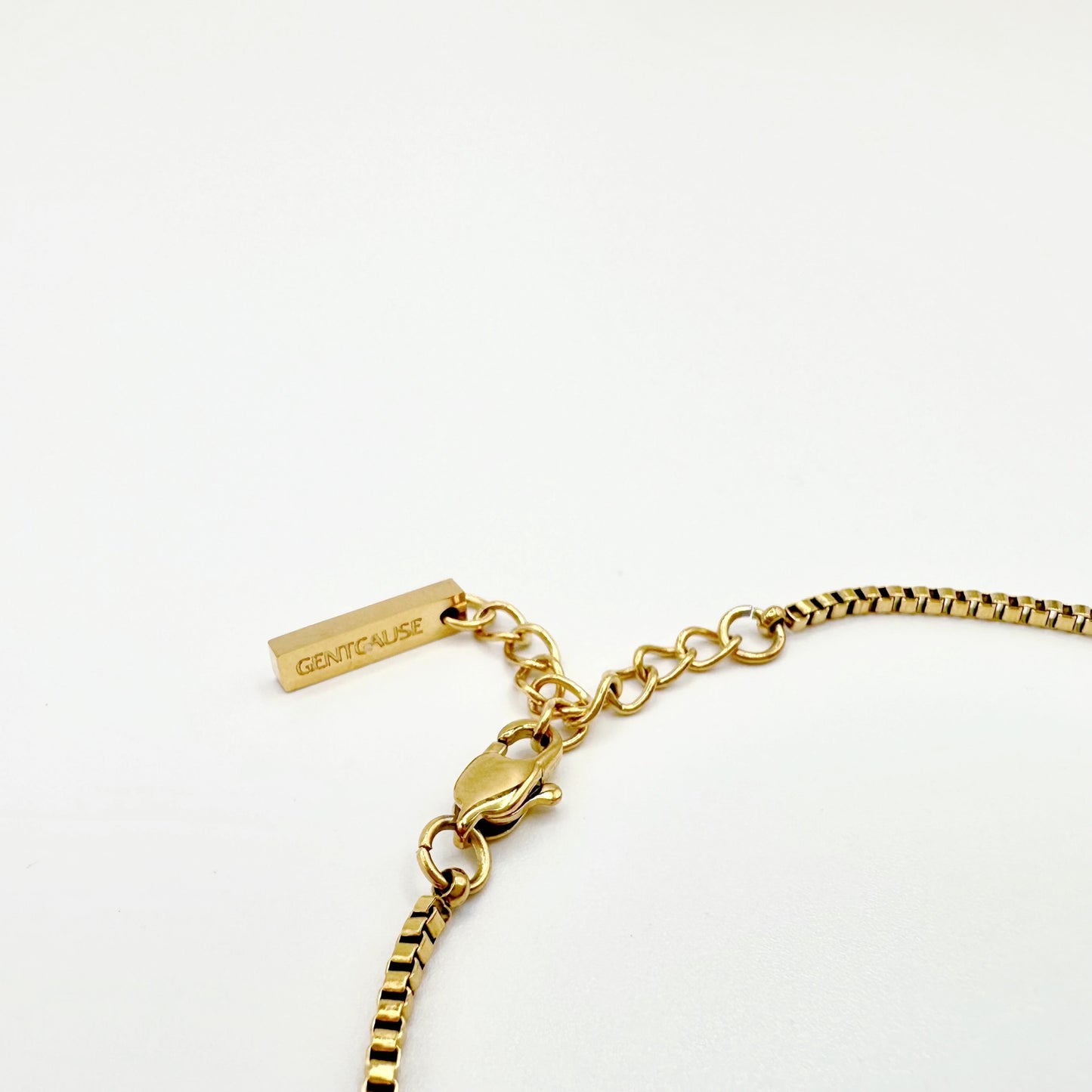 Box Chain Bracelet | Adjustable 18K Gold-Plated