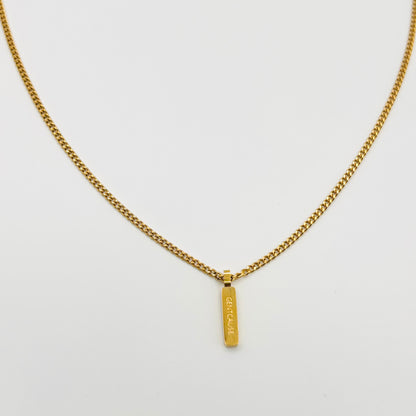 Classic Chain Necklace | Adjustable 18K Gold-Plated